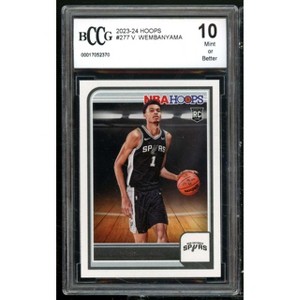 Victor Wembanyama Rookie Card 2023-24 Hoops #277 BGS BCCG 10 - 1 of 2