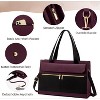 for Women 15.6 Inch Tote Work Professional Leather Computer Briefcase Waterproof Handbag Shoulder Large - 3 of 4