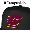 Official Central Michigan University Primary Logo Foam Snapback Trucker Hat - for Men and Women Black, Black, One Size - 4 of 4