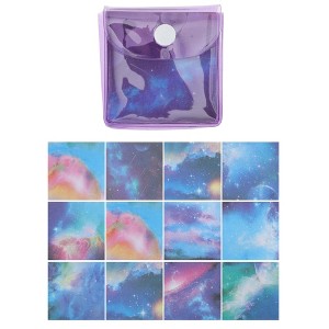 Unique Bargains Origami Paper Double-Sided 12 Style Starry Sky for DIY Arts Crafts Projects 240Pcs - 1 of 4