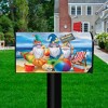 Summer Gnomes Humor Magnetic Mailbox Cover Beach Scene Standard Briarwood Lane - 2 of 3