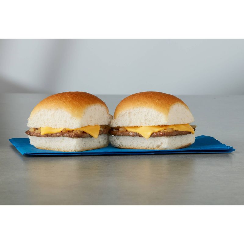 White Castle Microwaveable Frozen Cheeseburger Sliders, 5 of 6