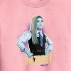 Girls' - Monster High - Oh Zaps! Graphic Long Sleeve Fleece Sweatshirt - 2 of 4