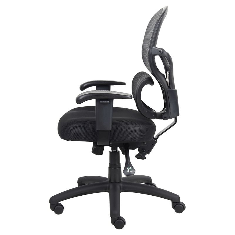 Multi-Function Mesh Task Chair Black - Boss Office Products, 3 of 11