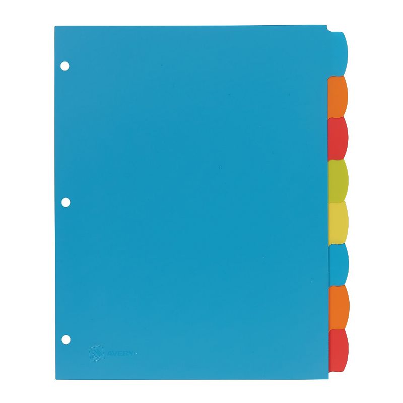 Avery Big Tab Write & Erase Plastic Tab Dividers Multicolor 2609668, 4 of 9