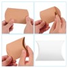 Unique Bargains Paper Rustic Surface Elegant Design Convenient Storage Gift Wrap Pillow Boxes 100 Pcs - 4 of 4