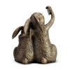 SPI Home Selfie Sweeties Garden Sculpture – 11.5" Tall Cast Aluminum Whimsical Outdoor Animal Figurine - 2 of 4