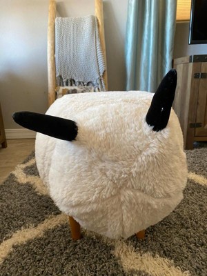 Target sheep outlet ottoman