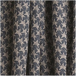 Manual Woodworks and Weavers Farmhouse Blue and White Star Cotton Throw Blanket for Sofa - 1 of 3