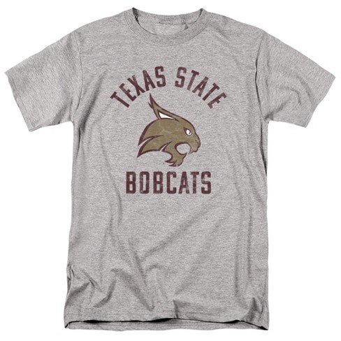 Texas State University Bobcats Official T-Shirt - Unisex Adult, Maroon, Large, 100% Cotton, Machine Wash