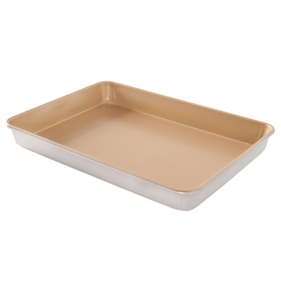 Nordic Ware Natural Aluminum Non-Stick Commercial High-Side Sheet Cake Pan