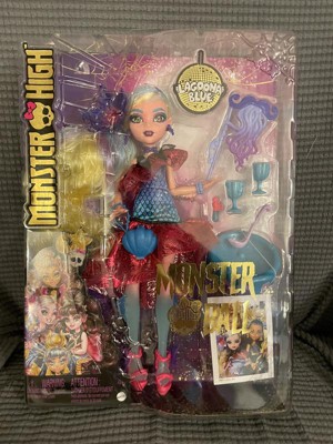 Monster High Lagoona Blue Fashion Doll In Monster Ball Party Dress With ...