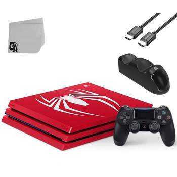 Playstation 4 Pro 1TB Jet Black Console - NOW INCLUDES FREE MARVEL'S  SPIDER- MAN BUNDLE