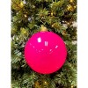 Christmas By Krebs - Plastic Shatterproof Ornament Decoration - Dragon Fruit Pink, 6 inch (150mm) [2 Count] - 3 of 4