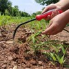 Itopfox Garden Hook Weed Puller Tool with Ergonomic Handle, Stainless Steel Weeder for Yard, Lawn & Garden Cultivation - 3 of 4