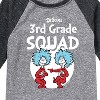 Boys' - Dr. Seuss - 3rd Grade Squad Thing 1 and Thing 2 Raglan Graphic T-Shirt - 2 of 4