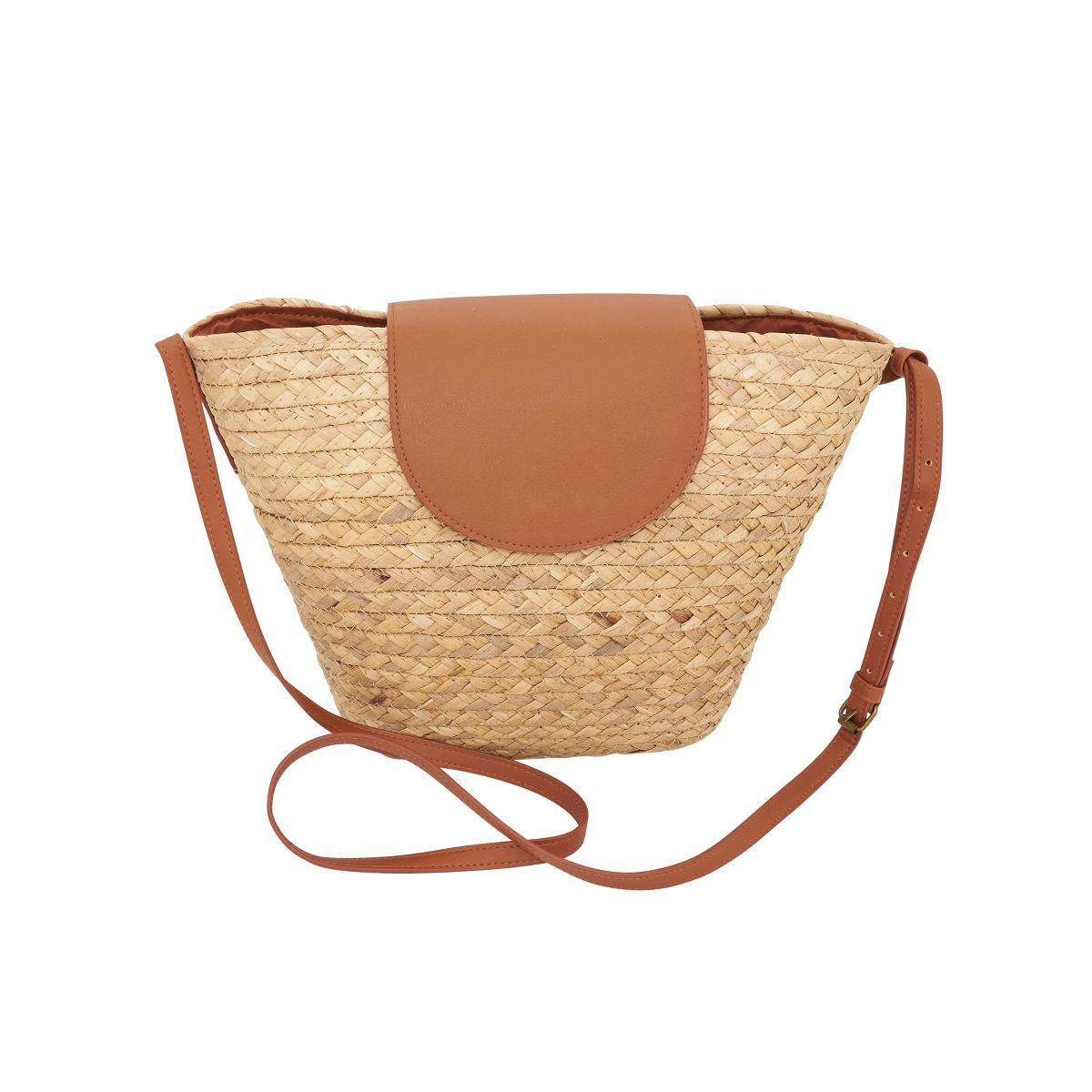 Saro Lifestyle Chic Straw Crossbody Bag - thumbnail 5