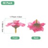 Unique Bargains Silk Rose Artificial Flower Heads - 3 of 4