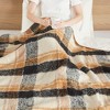 Gulches  Plaid Pattern with Whipstitch Border, Machine Washable - 4 of 4