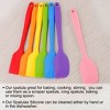 Unique Bargains Kitchen Cooking Baking Silicone Heat Resistant Non Stick Spatula - 3 of 4