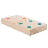 Toy Time Giant Wooden Dominoes Set – 28 Pieces