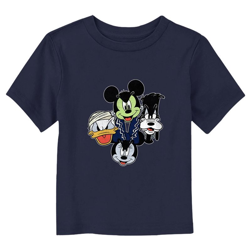Mickey & Friends Halloween Iconic Monsters T-Shirt, 1 of 4