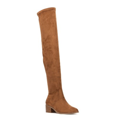 New York & Company Women's Rana Tall Boot - 8.5, Cognac : Target