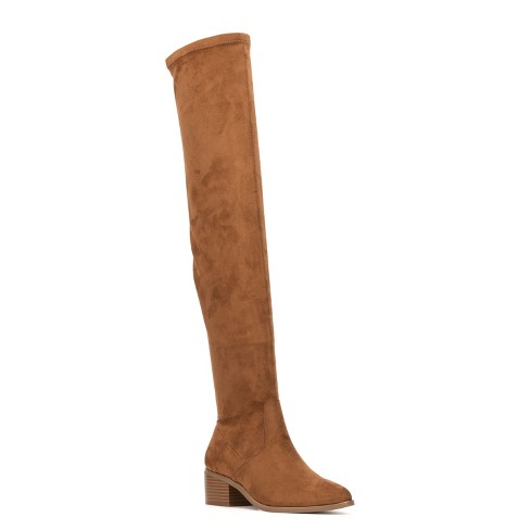 New York & Company Women's Rana Tall Boot - 8.5, Cognac : Target