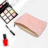Unique Bargains Travel-friendly Dots Handheld Makeup Bag Pink 1 Pc - 4 of 4