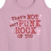 Women's - Instant Message - That's Not Very Punk Rock Of You Graphic Racerback Tank - 2 of 4