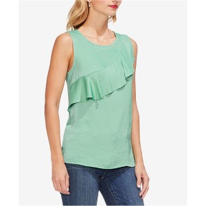 Vince Camuto Womens Ruffled Sleeveless Blouse Top - 1 of 1