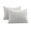 3pc Crinkle Textured Dobby Comforter & Sham Set - Lush Décor - 2 of 4