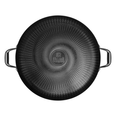 Diamond Clad 14" Nonstick Stainless Steel Pan with Glass Lid Set