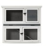 Rabbit Wood Hutch House, 2-Layer Solid Wooden Rabbit Cages With Climbing Ladder And Cleaning Tray - 2 of 4