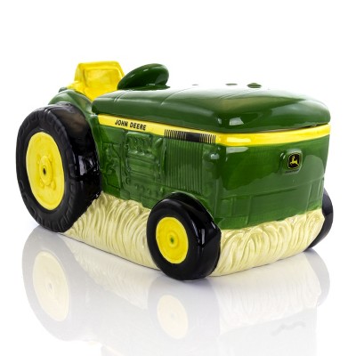 John Deere 10.5 Inch Stoneware Tractor Cookie Jar