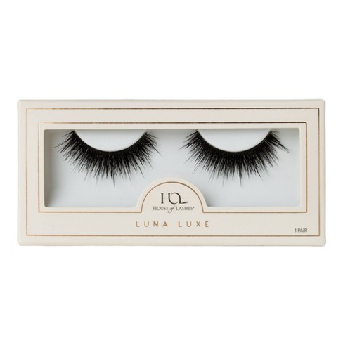 House of Lashes Luna Luxe Full Volume 100% Cruelty-Free Faux Mink Fibers False Eyelashes - 1pr - image 1 of 2