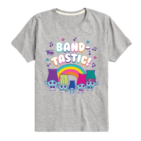 Boys' - Trolls - Band-Tastic Branch and Brothers Short Sleeve Graphic T-Shirt - image 1 of 4