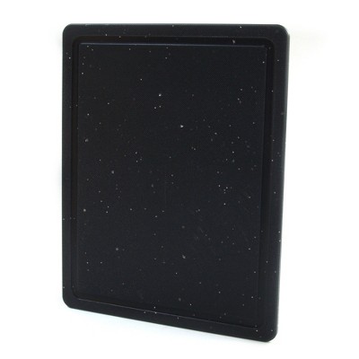 Grande Epicure Black Polypropylene Rectangular Cutting Board, 8 x 10 Inch