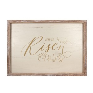 Transpac Wood/MDF Metallic Wall Decor Home Decorations Spring - 1 of 1
