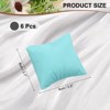 Unique Bargains Delicate Jewelry Storage Display Velvet Bracelet Watch Pillow 3.5"x3.1" 6 Pcs - 2 of 4