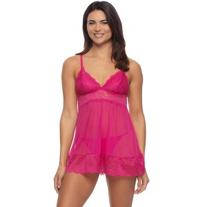 Jezebel by Felina Women's Sarah Babydoll Butterfly - 1 of 3