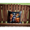 Tramull Puppy Halloween Throw Pillow, 14x14 Inch Machine Washable Indoor Outdoor Decorative Pillow - 4 of 4