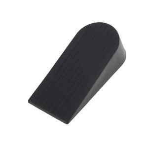 Unique Bargains Door Stop Semi-Circular Door Stopper TPR 6.42"x2.8"x1.97" 1 Pc - 1 of 4