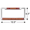 Midwestern State University Mustangs Full Size Standard License Plate Metal Frame - 4 of 4