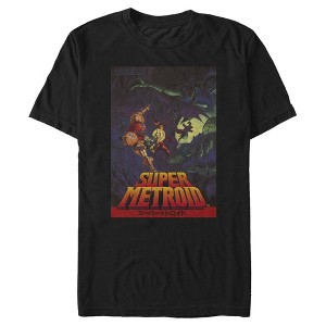 Men's Nintendo Super Metroid Japanese Cover Art T-Shirt - 1 of 4