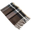 Alpine Swiss Mens Plaid Scarf Softer Than Cashmere Scarves Winter Shawl - 4 of 4