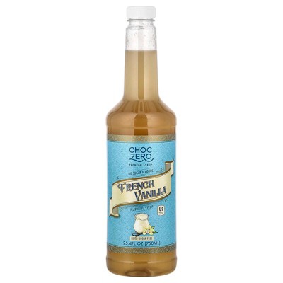 ChocZero, Premium Syrup, French Vanilla, Sugar Free, 25.4 fl oz