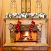 6 ft Pre-Lit Christmas Garland, Battery Operated Lighted Xmas Garland - 4 of 4