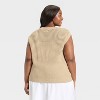 Women's Pointelle Sweater Vest - Universal Thread™ - 2 of 3