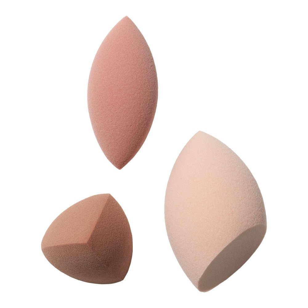 Photos - Makeup Brush / Sponge ELF e.l.f. Total Sponge Makeup Set - 3ct 